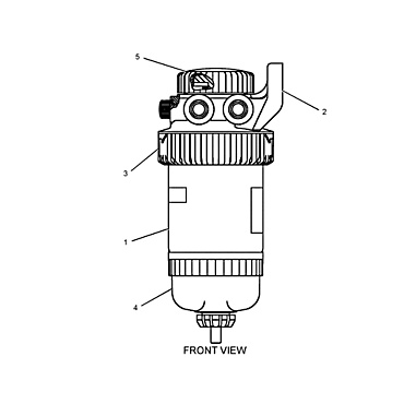 144-9962: Water Separator and Fuel Filter