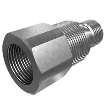 195-6526: 1-1/16-12 Thread Quick Disconnect Male Nipple