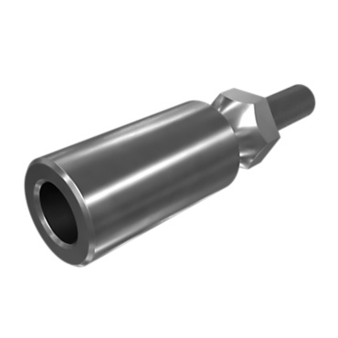 8E-0853: Hardened Steel In-Line Rod End Swivel