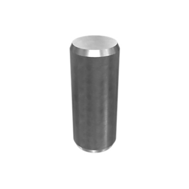 1S-9292: 38.10mm Long Chamfered End Steel Dowel Pin