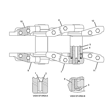 [1543677] 154-3677: Track Link Assembly