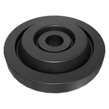 [1398737] 139-8737: 25mm Inner Diameter Rubber Flexible Mount
