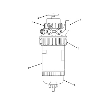 [1276449] 127-6449: Engine Water Separator